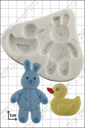 'Duck & Bunny' Silicone Mould